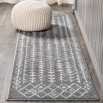 Ziri Moroccan Geometric Area Rug